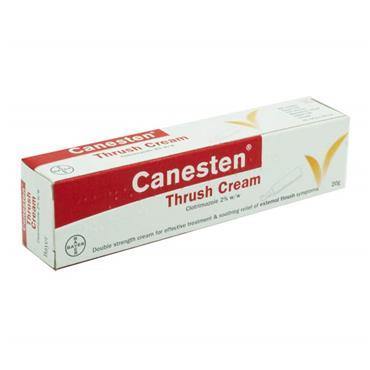 Canesten - Thrush Cream Clotrimozole 2% - 20g - Medipharm Online - Cheap Online Pharmacy Dublin Ireland Europe Best Price