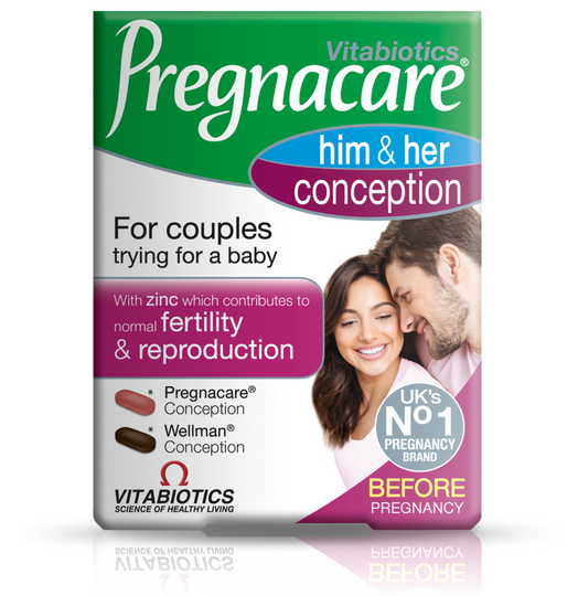 Vitabiotics Pregnacare His/Hers 60's