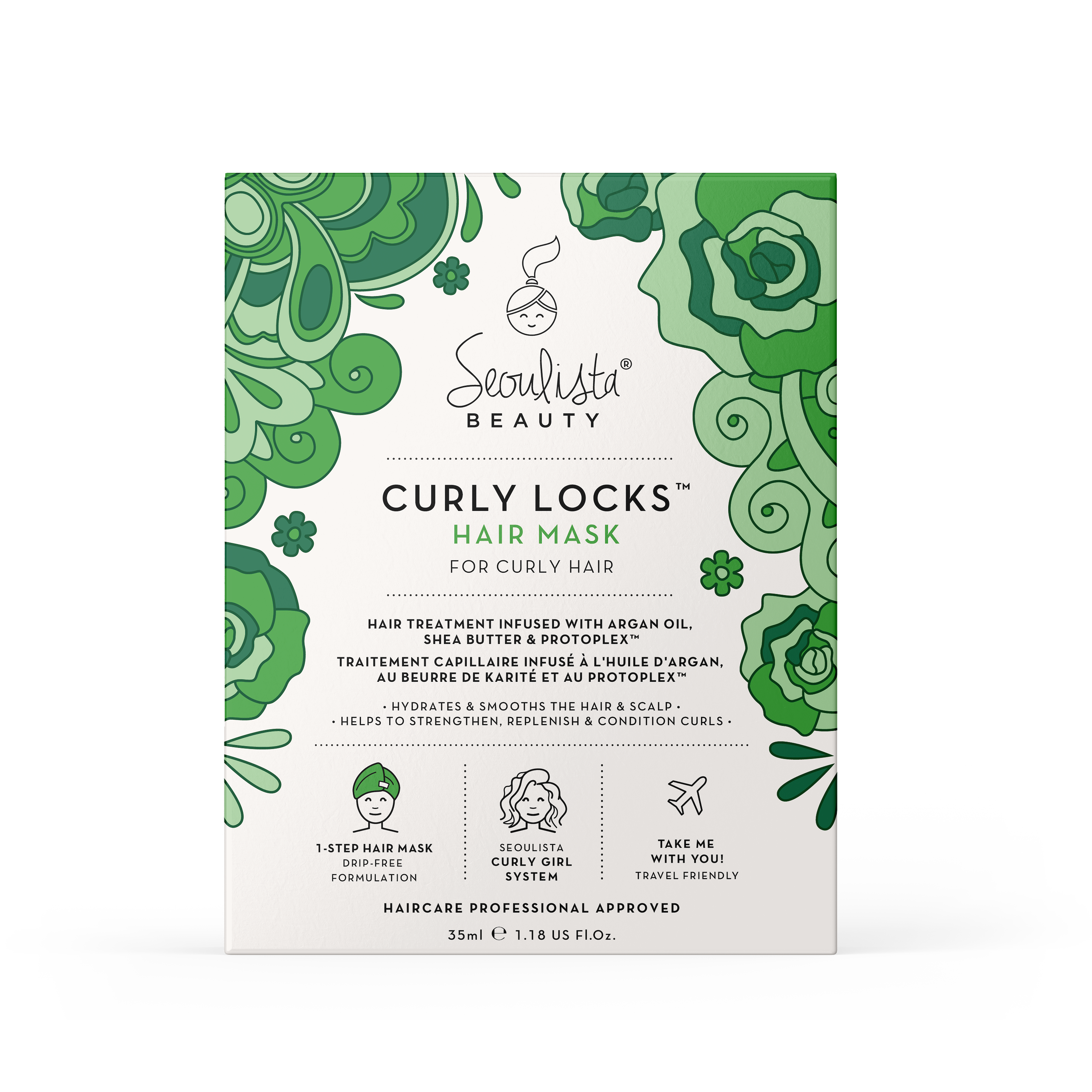 Seoulista Beauty - Curly Locks Hair Mask - For Curly Hair