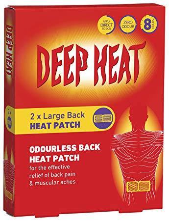 Deep Heat Pain Relief Back Patch 2 Pack - Medipharm Online - Cheap Online Pharmacy Dublin Ireland Europe Best Price