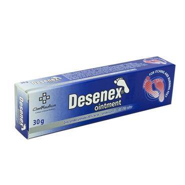 Desenex Athletes Foot Ointment 30g Zinc Undecylenate 20% w/w Undecylenic Acid 5% w/w - Medipharm Online - Cheap Online Pharmacy Dublin Ireland Europe Best Price