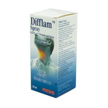 Difflam Spray 30ml - Medipharm Online - Cheap Online Pharmacy Dublin Ireland Europe Best Price