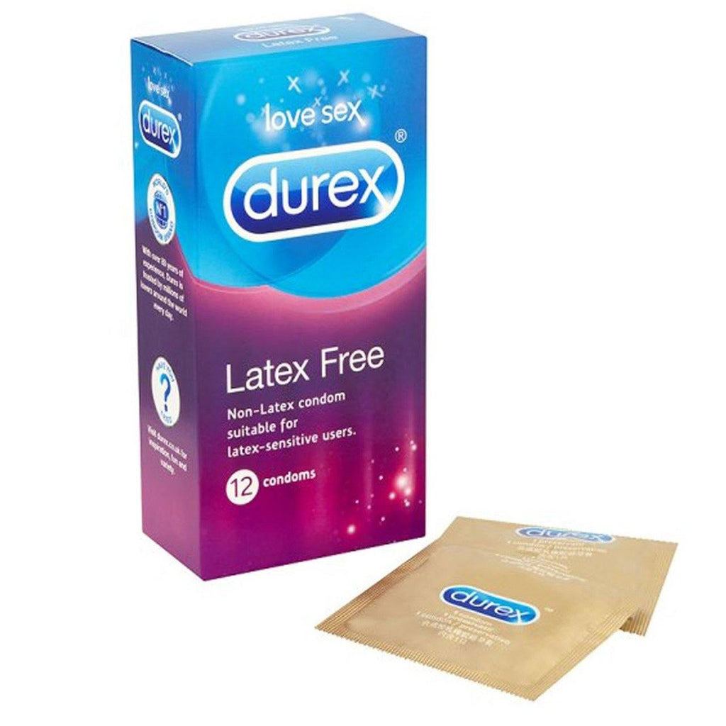 Durex Condoms Latex Free 12 Pack - Medipharm Online