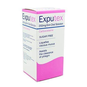 Exputex Carbocisteine 250mg/5ml Oral Solution - Medipharm Online - Cheap Online Pharmacy Dublin Ireland Europe Best Price