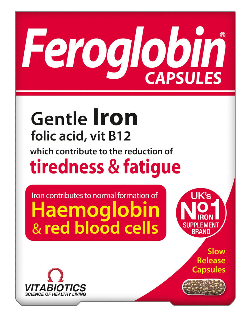 Vitabiotics Feroglobin B12 Capsules 30 Pack at Medipharm