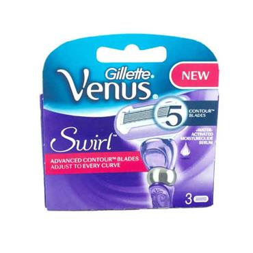 Gillette Venus Swirl 5 Contour Blades 3 Pack - Medipharm Online - Cheap Online Pharmacy Dublin Ireland Europe Best Price