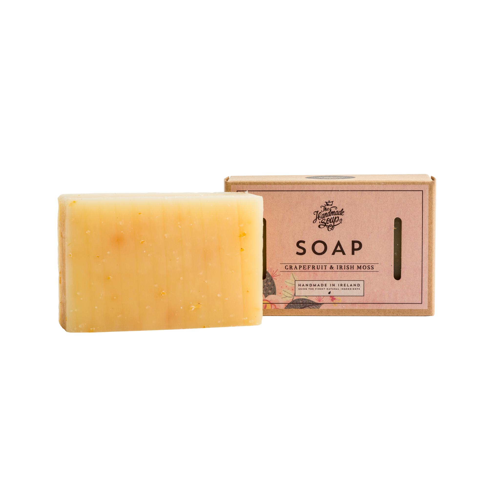 The Handmade Soap Company Grapefruit & Irish Moss Soap 140g