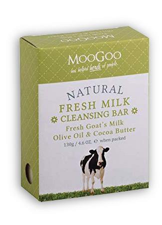 MooGoo - Fresh Goat's Milk Cleansing Bar - 130g - Medipharm Online - Cheap Online Pharmacy Dublin Ireland Europe Best Price