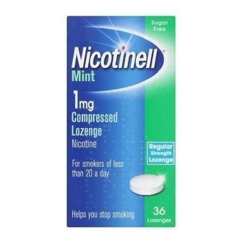 Nicotinell 1mg Mint Lozenge 36 Pack - Medipharm Online