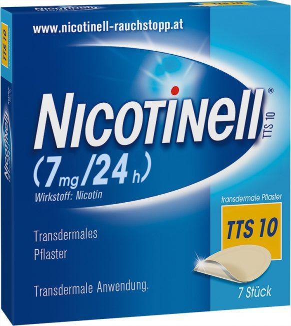 Nicotinell TTS10  7mg hour - Medipharm Online