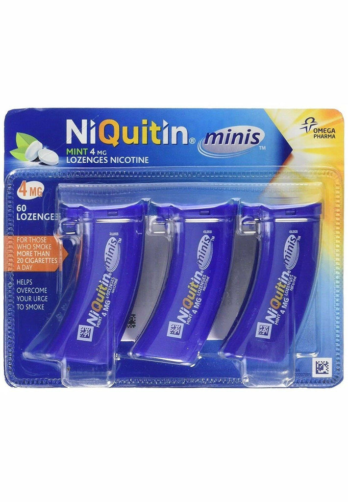 NIQUITIN Mini Mint Lozenge  4.0MG X60 - Medipharm Online