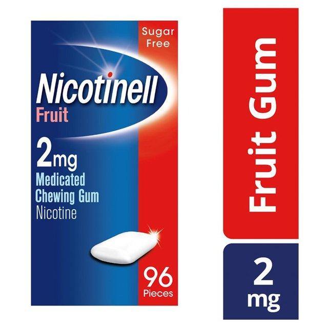 Nicotinell 2mg Fruit Gum 96 Pack - Medipharm Online - Cheap Online Pharmacy Dublin Ireland Europe Best Price