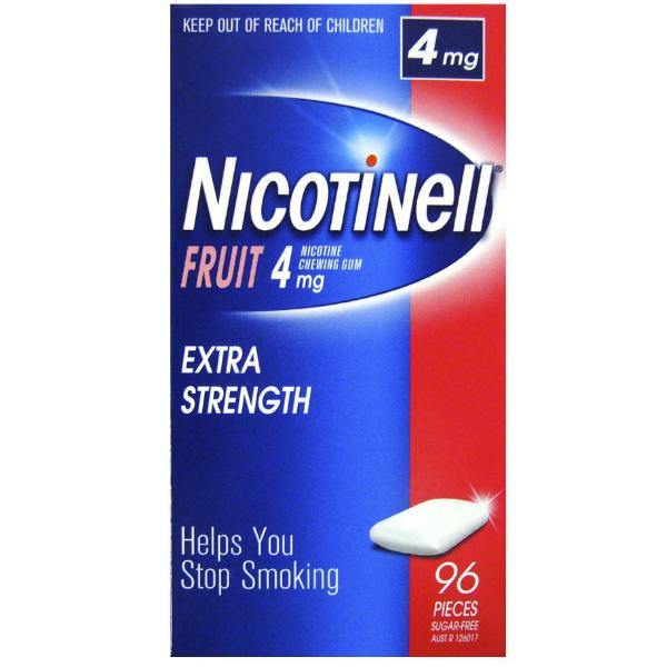 Nicotinell 4mg Fruit Gum 96 Pack - Medipharm Online - Cheap Online Pharmacy Dublin Ireland Europe Best Price