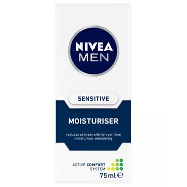 Nivea Men Sensitive Moisturiser 75ml 88818 - Medipharm Online - Cheap Online Pharmacy Dublin Ireland Europe Best Price