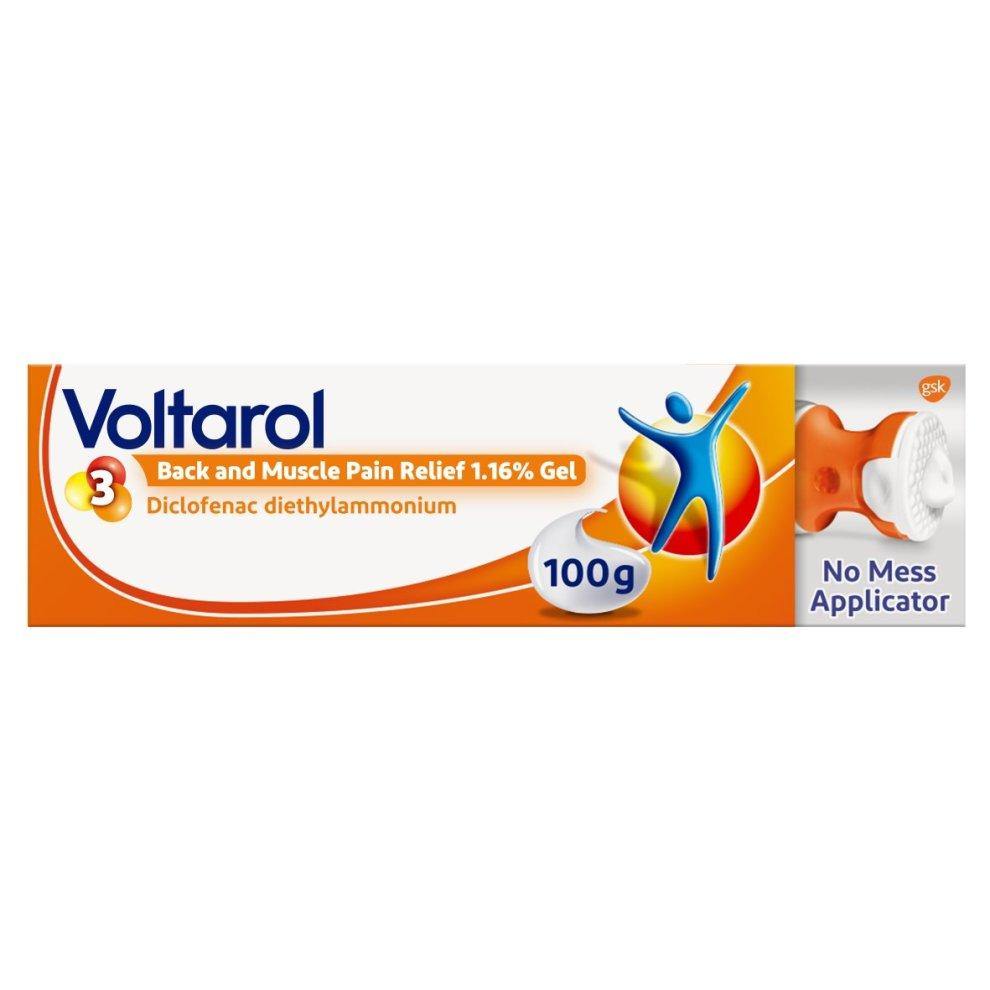 VOLTAROL NO-MESS GEL 1.16% 100ml - Medipharm Online