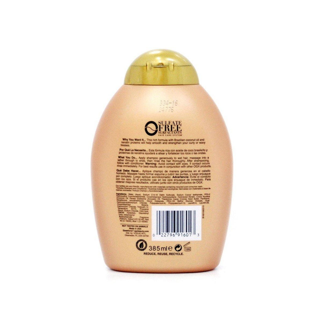 OGX - Brazilian Keratin Shampoo - 385ml - Medipharm Online - Cheap Online Pharmacy Dublin Ireland Europe Best Price