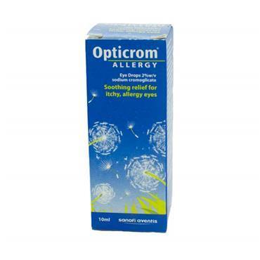 Opticrom Allergy Eye Drops 10ml - Medipharm Online - Cheap Online Pharmacy Dublin Ireland Europe Best Price