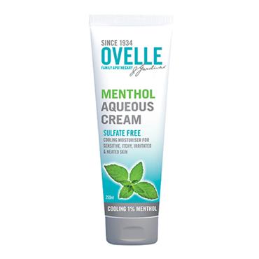Ovelle Cooling Menthol Aqueous Cream Tube 250ml - Medipharm Online - Cheap Online Pharmacy Dublin Ireland Europe Best Price