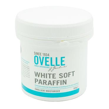 Ovelle White Soft Paraffin Emollient Moisturiser 500g - Medipharm Online - Cheap Online Pharmacy Dublin Ireland Europe Best Price