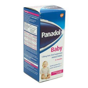 Panadol Baby 2m + Strawberry Sugar Free (100ML) - Medipharm Online - Cheap Online Pharmacy Dublin Ireland Europe Best Price