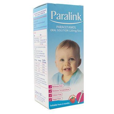 Paralink Paracetamol 120mg/5ml Solution 100ml - Medipharm Online - Cheap Online Pharmacy Dublin Ireland Europe Best Price