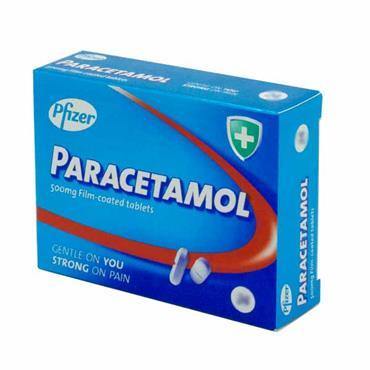 Pfizer Paracetamol 500mg Film Coated Tablets 24 Pack - Medipharm Online - Cheap Online Pharmacy Dublin Ireland Europe Best Price