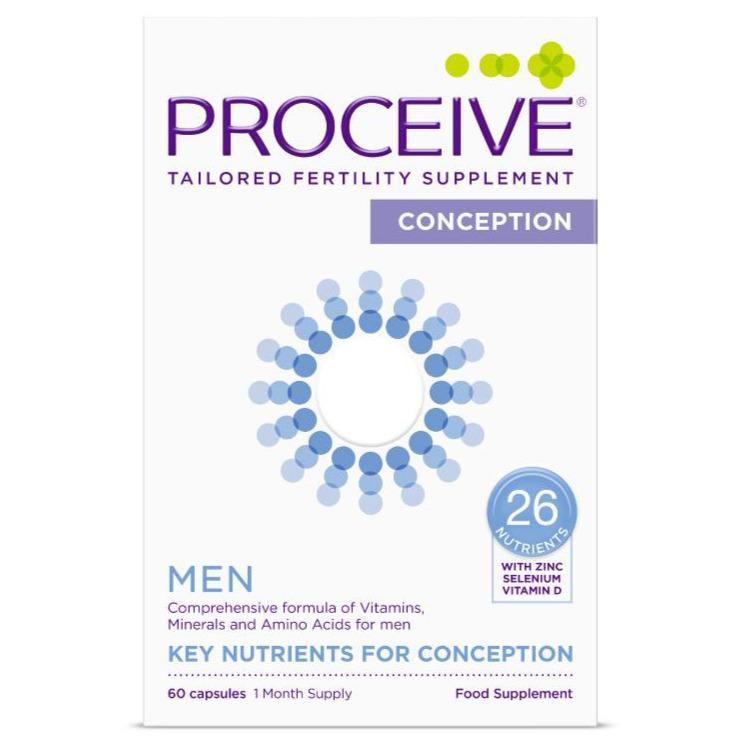 Proceive Advanced Fertility Supplement Men 60 Capsules - Medipharm Online