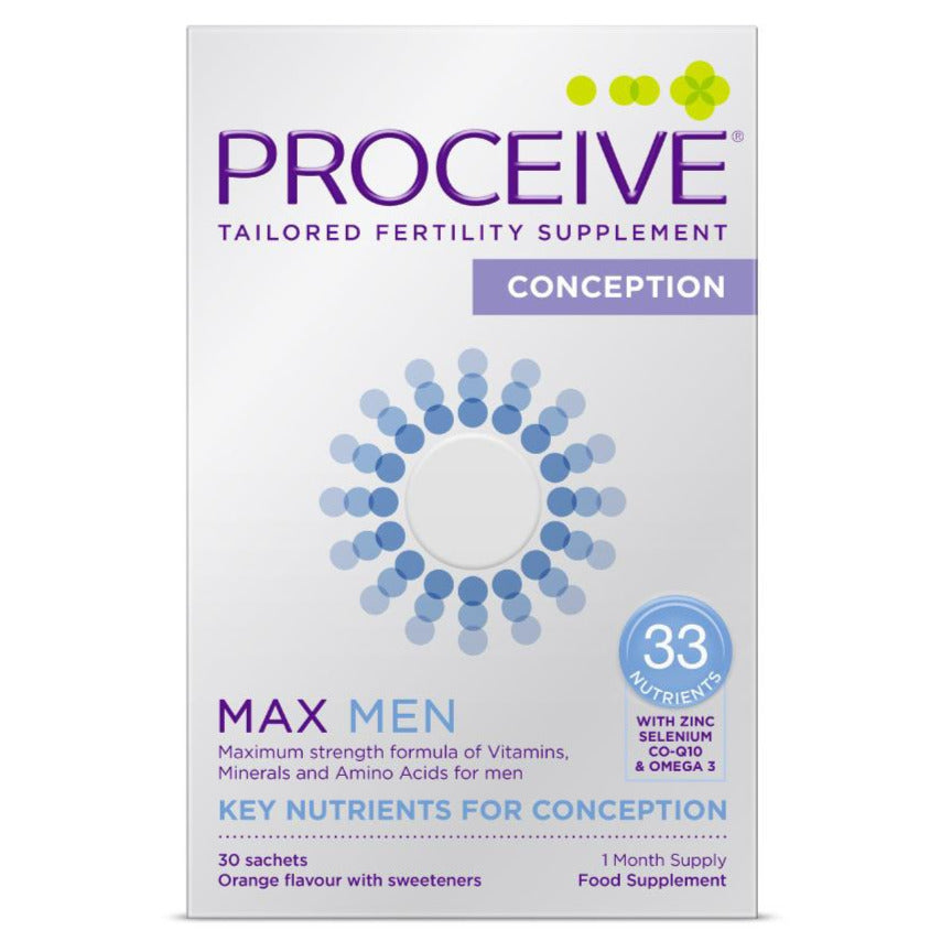 Proceive Advanced Fertility Supplement Men MAX 30 Sachets
