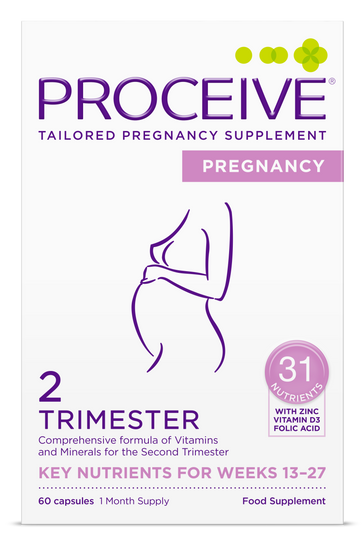 Proceive Pregnancy Supplement 2 Trimester 60 Capsules