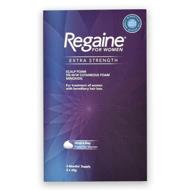 Regaine For Women Extra Strength Foam 4 Months Supply - Medipharm Online