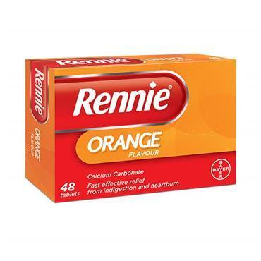 Rennie Orange 500mg Chewable Tablets - Medipharm Online - Cheap Online Pharmacy Dublin Ireland Europe Best Price