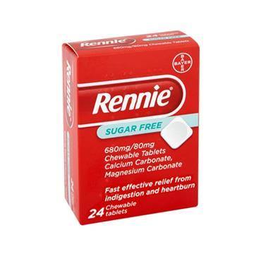 Rennie Sugar Free Tablets 24 Pack - Medipharm Online - Cheap Online Pharmacy Dublin Ireland Europe Best Price