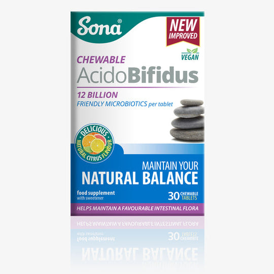 Sona Chewable Probiotics Acidobifidus 30 Tablets