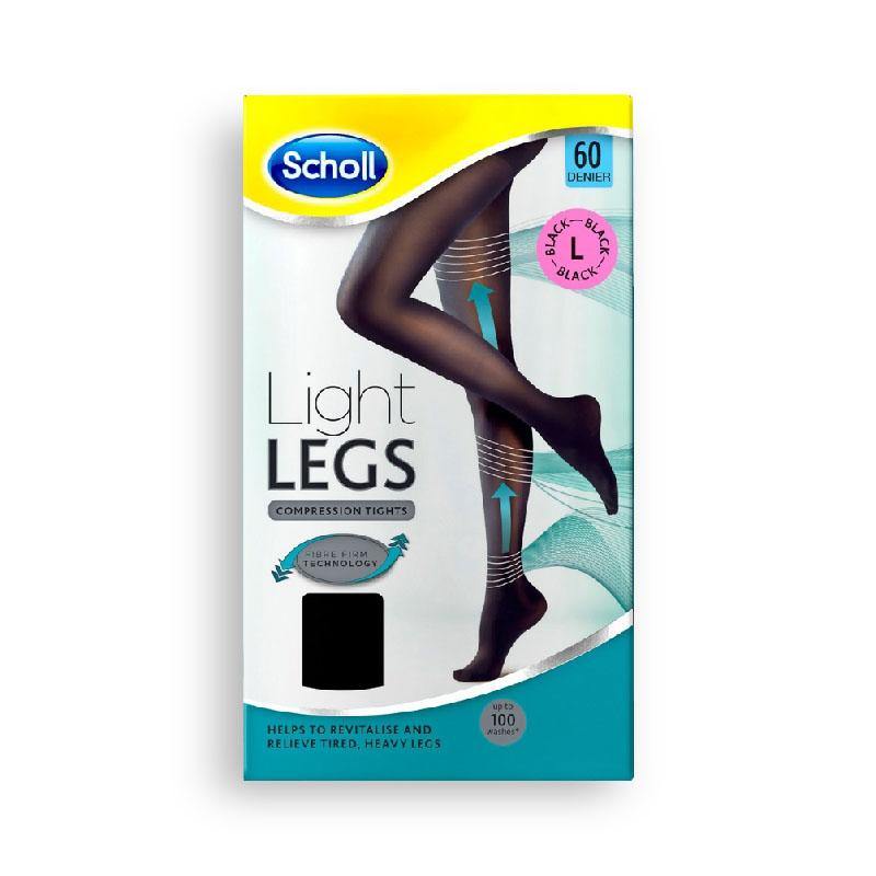 SCHOLL - LIGHT LEGS - LARGE - 60 DEN - BLACK - Medipharm Online - Cheap Online Pharmacy Dublin Ireland Europe Best Price