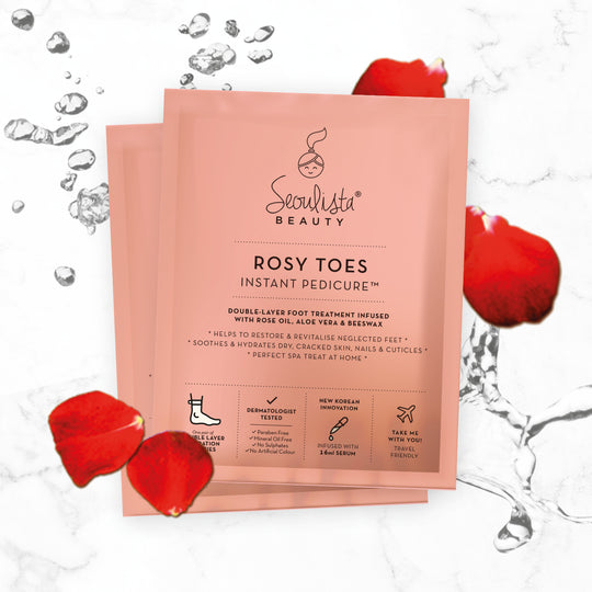 Seoulista Beauty - Rosy Toes - Instant Pedicure