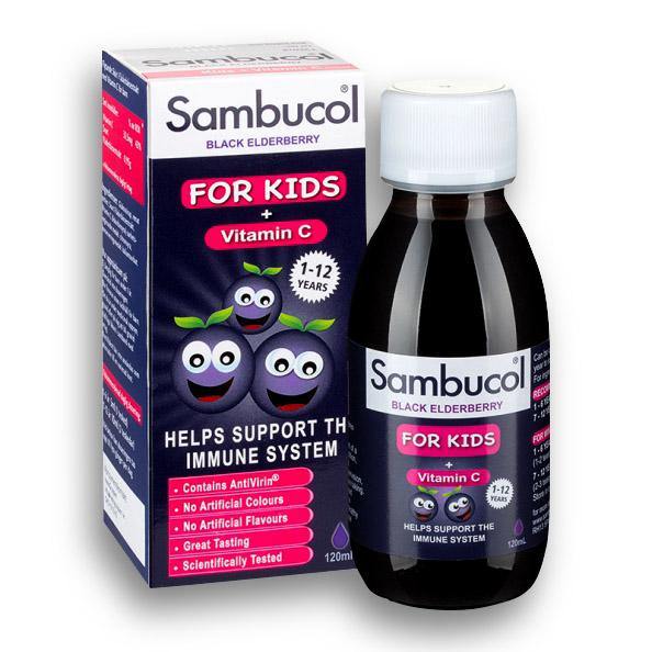Sambucol For Kids - 120ml - Medipharm Online - Cheap Online Pharmacy Dublin Ireland Europe Best Price