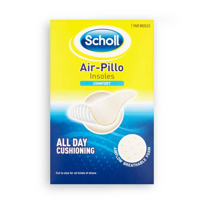 Scholl - Airpillo Comfort Cut To Size - Insoles - Medipharm Online - Cheap Online Pharmacy Dublin Ireland Europe Best Price