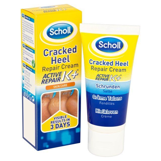 Scholl Cracked Heel Repair Cream 60ml - Medipharm Online - Cheap Online Pharmacy Dublin Ireland Europe Best Price