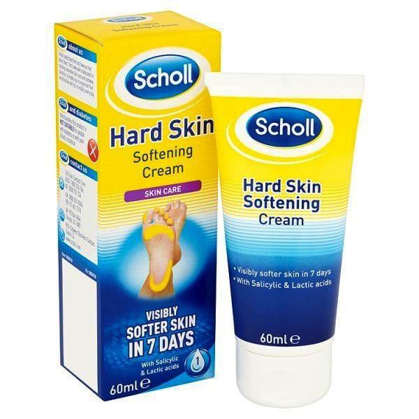 Scholl - Hard Skin Softening Cream - 60ml - Medipharm Online - Cheap Online Pharmacy Dublin Ireland Europe Best Price