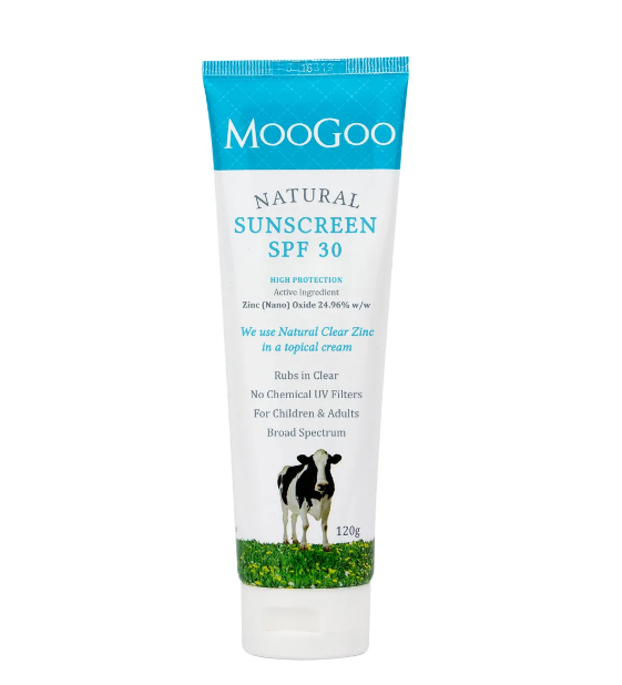 MooGoo Natural Sunscreen SPF 30 120g - Medipharm Online