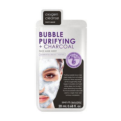 Skin Republic Bubble Purifying + Charcoal Face Mask - Medipharm Online - Cheap Online Pharmacy Dublin Ireland Europe Best Price