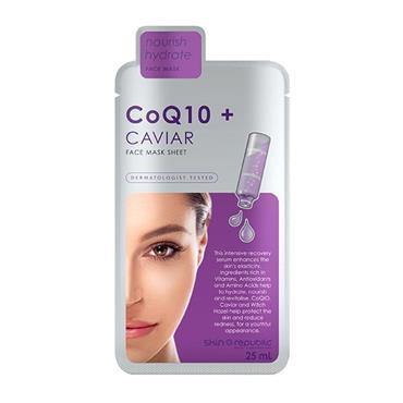 Skin Republic CoQ10 + Caviar Face Mask Sheet - Medipharm Online - Cheap Online Pharmacy Dublin Ireland Europe Best Price