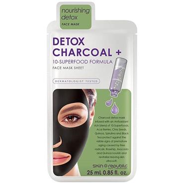 Skin Republic Nourishing Detox Charcoal Face Mask 25ml - Medipharm Online - Cheap Online Pharmacy Dublin Ireland Europe Best Price