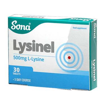 Sona Lysinel 30 Tablets - Medipharm Online - Cheap Online Pharmacy Dublin Ireland Europe Best Price