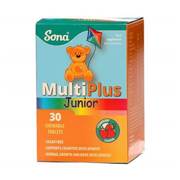 Sona MultiPlus Junior Chewable 30 Tablets - Medipharm Online - Cheap Online Pharmacy Dublin Ireland Europe Best Price