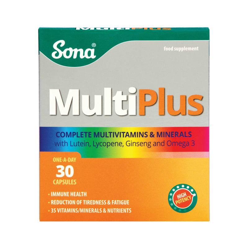 Sona Multiplus High Potency Capsules 30 Capsules - Medipharm Online - Cheap Online Pharmacy Dublin Ireland Europe Best Price