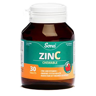 Sona Zinc Chewable 30 Tablets - Medipharm Online - Cheap Online Pharmacy Dublin Ireland Europe Best Price