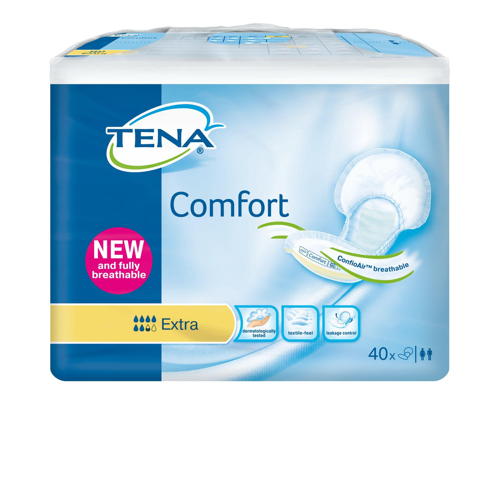 Tena Comfort Pads Extra - 40 Pack - Medipharm Online