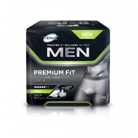 Tena Men Premium Fit Protective Underwear Level 4 Maxi 10 Pack - Medium - Medipharm Online