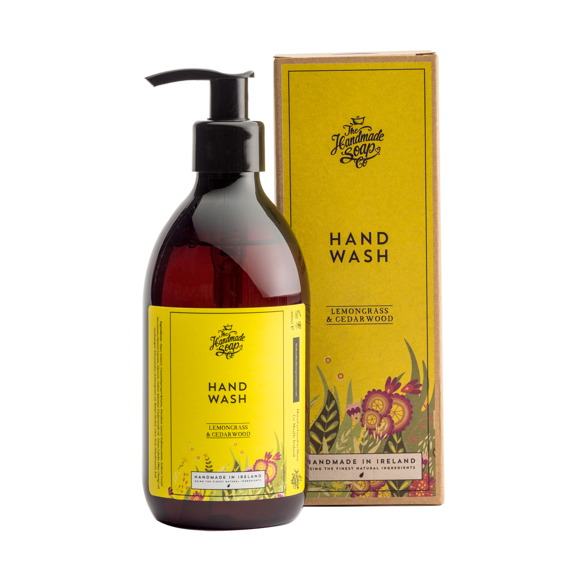 The Handmade Soap Company Lemongrass & Cedarwood Hand Wash 300ml